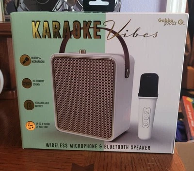 Gabba Goods Microphone and Speaker New in Box