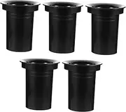 Angoily 5pcs Replacement Subwoofer Port Tube Plastic Bass Reflex Tube for Speaker