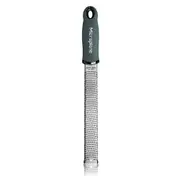 Microplane Premium Lemon/Lime Zester/Grater Stainless Steel After Dark Grey
