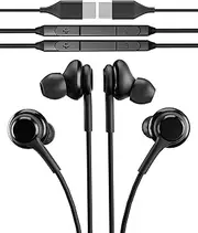 USB C Headphone Type C Jack Wired Earbud (2Pack) with Microphone Headset Compatible for Samsung Galaxy S20 S21 S22 S23 Ultra Note 10 20 Z Flip Computer Chromebook Gaming Laptop Video Earphone N10-ej