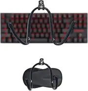Pack of 2, Keyboard Mouse Wall Mount Wall Holder Wall Rack - No Keyboard No Mouse
