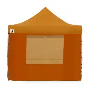 Wallaroo Gazebo Tent Marquee 3X3 Popup Outdoor - Orange mesh,nylon,pvc Marquees