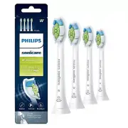 4 Pack Philips Sonicare W DiamondClean Replacement Toothbrush Heads HX6064/65