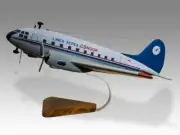 Curtiss C-46F Commando Linea Aerea Condor Desk Wood Airplane Model Large 1/72