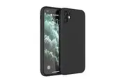 NewBee NB-PHC-I12-MINI-BK Silicone Shockproof Black Case Cover for iPhone 12 Mini with Lens Protection