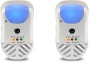 5-in-1 Pest Repeller Ultimate - Eco-Friendly Electronic Pest Control with Ultrasonic, Electromagnetic & Ionic Technologies, Covers 465 Sq. Meters, Safe for Family and Pets (2)