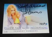 2016 Benchwarmer KENNEDY SUMMERS Dreamgirls PILLOW TALK Inscriptions Auto/5 PMOY