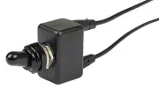1002016 SPST PVC Coated Toggle Switch With Wire Leads - Off/On