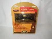 USB 4-Port Hub BELKIN F5U021 with Power Adapter for Mac & Windows Sealed