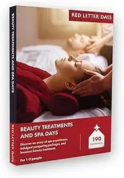 Red Letter Days Spa & Beauty Treatments Experience Box - Indulgent Spa Days & Pampering Gifts