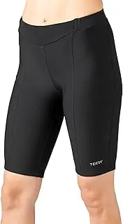 [TERRY] Women's Touring Cycling Shorts/Long - Best Padded Compression Multi-Day, Moisture-Wicking Cycling Shorts for Touring