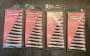 4 Pack New Professional Perm Rods 12- 5/16'' 8mm/7/16'' 11mm FS16167 100% Rubber