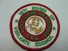 BSA VINTAGE 1971 ROUND UP VIGILANTE COUNCIL "TOUCHDOWN FOR BOY POWER" PATCH