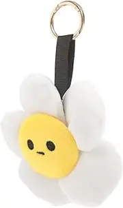 [VALICLUD] Unique Sunflower Keychain Fuzzy Pendant Decorative Bag Charm Stylish for Women Friends