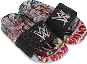[WWE] Boys Championship Belt Slides - John Cena, Roman Reigns, Seth Rollins World Wrestling Champion Belt Slip On Slide Sandals