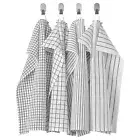 NEW - Set of 4 IKEA Rinnig Kitchen Dish Hand Towels 18"x24" With Loops 4pc XL