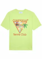 Casablanca Afro Curbism Printed Cotton T-shirt - Green M
