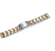 Victorinox Maverick Watch band strap gold silver 22mm metal swiss army new