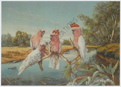 Paper tole Kit-LB7-Miscellaneous-RDM-MP001 Major Mitchell Cockatoos