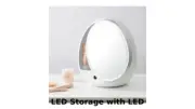 LED Storage Mirror Touch Sensor Switch Control Space for Storage USB Charging AU
