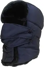 [OTEB] Trapper Hat, Snow Hat, Aviator Hat, Winter Fuzzy Hat Fluffy Cold Ski Mask, Winter Hat with Mask, Fur Hat Men