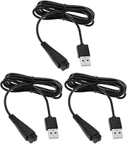 EMSea 1Pcs Portable USB Shaver Epilator Charging Cable Replacement Compatible with Panasonic Epilator ES-LA63 ES-LA93 RE7-51 RE7-59 RE740 RE768 REGC20 5.4V 1.25A