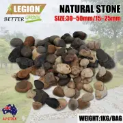 5KG Pebble Natural Stones Garden River Rock Decor Decoration Walkway