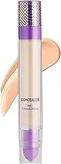 Concealer for Dark Circles | 4 in 1 Full Coverage Corrector Stick Waterproof Long Lasting,Radiant Brightening Hydrating Cc Cream Cosmetics 7.5ml for Women