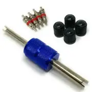 Multi Purpose 9PCS Valve Core Removal Tool Kit for Vehicle Maintenance