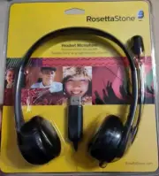 Rosetta Stone Headset Microphone USB Wired, New Sealed
