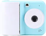 Print Photo Camera 1080P HD Video 48MP Print Images Compact Portable Camera for Kids - Cameras Rewritten (Blue)