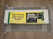 Dritz 3129 Quilters Floor stand Quilt Frame 39”x 28” Adjustable Lightweight PVC