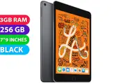 Apple iPad Mini 5 Cellular (256GB, Black) - Refurbished (Excellent)