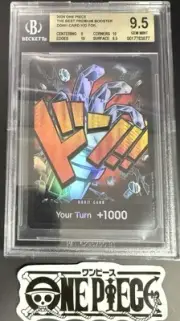 BGS 9.5 One Piece PRB01 Don!! Card Eustass"Captian"Kid Foil - English - Graded