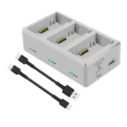 For DJI Mini 3 Pro Drone Battery USB/Type-C Charger Charging Hub Accessorie