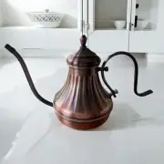 Stainless Steel Coffee Kettle Bronze Long Gooseneck Spout Precise Pour Hand Drip