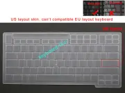 Keyboard Skin Cover for IBM Lenovo ThinkPad T400s,T410 T420 T510 T520 X220i W510