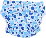 LALAFINA Adjustable Adult Diaper Reusable Sanitary Panties for Postpartum Nappies