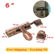 doorlatch windowlatch lock tool slide latch window bolt hasp iron long 6 inch