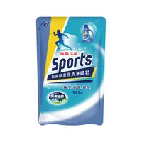 在飛比找誠品線上優惠-【南僑水晶】SPORT抗菌除臭洗衣液體皂-800g補充包