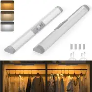 Closet Lights Motion Sensored with Eye-Protection,Rechargeable LED 2PCS