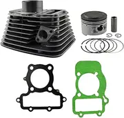 Motorcycle Engine Accessories Front 49mm Cylinder Set + Piston + Rings Base Gasket Kit Assembly For XV250 V/IRA-GO