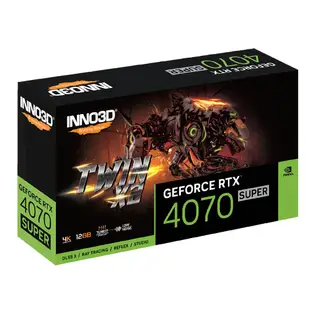 Inno3D 映眾 RTX 4070 SUPER 12GB GDDR6X TWIN X2 現貨 廠商直送