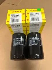 2X NEW BOSCH BMW 325 VW Audi 2.0 1.8T Engine Oil Filter Spin On 72211WS OEM (for: Audi)