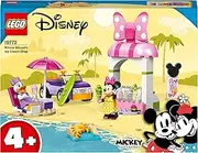 LEGO 10773 Disney Minnie Mouse’s Ice Cream Shop, Toy for Kids 4 + Years Old with Car