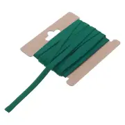 1/4 Inch Double Fold Bias Tape Continuous Bulk Bias Tape(Dark Green 12 Yards)