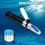 Salinity Refractometer Salt Water Hydrometer Sea 0~10% Tester Aquarium Test