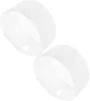 [Healeved] Men's Chef Hats Waiter Hat Chef Cap Set for Adults Kitchen Uniforms 2pcs White
