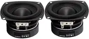JINGERL 4 Inch Woofer Subwoofer Speaker 4Ohm 8Ohm 40W High Power 25mm Core Speaker Low Frequency Bass Deep Bass Loudspeaker Subwoofer (Color : 2 Pieces 8Ohm 40W)