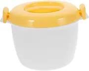 Mobestech Microwave Rice Cooker Multi Purpose Container for Rice Noodles Veggies Prime Portable Design for Home Office Use